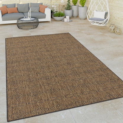 Indoor &amp; Outdoor Rug Captera with Aztec Pattern