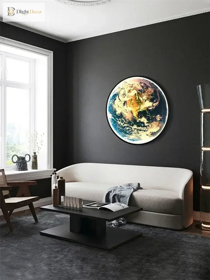 Planet LED Wall Art Light | Modern Interior Home Lighting