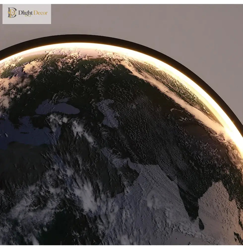 Planet LED Wall Art Light | Modern Interior Home Lighting