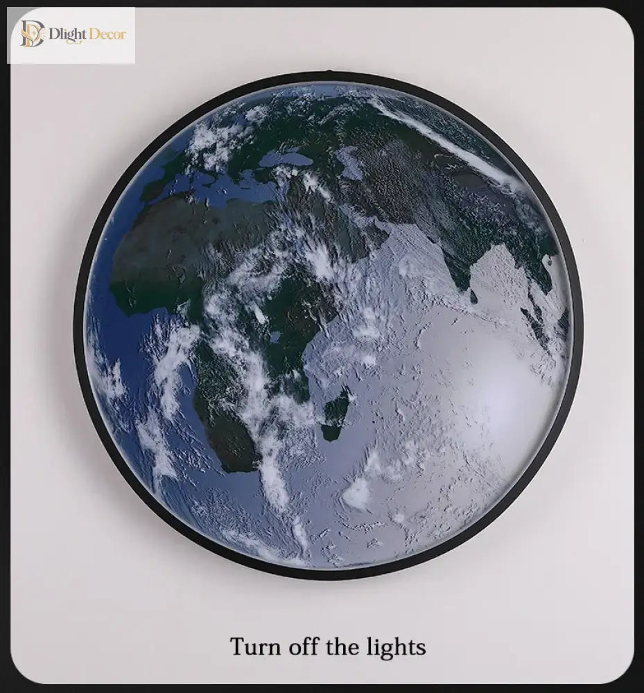 Planet LED Wall Art Light | Modern Interior Home Lighting