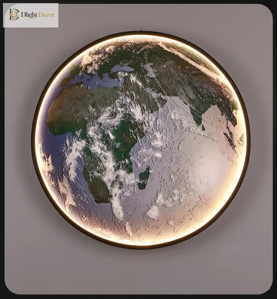 Planet LED Wall Art Light | Modern Interior Home Lighting