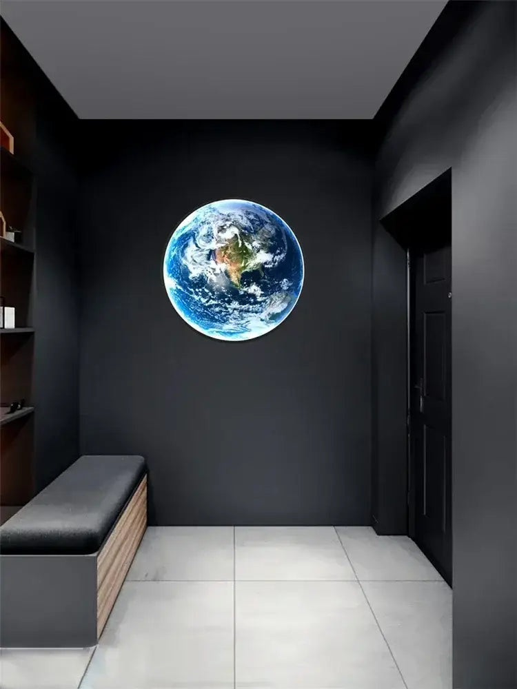 Planet LED Wall Art Light | Modern Interior Home Lighting