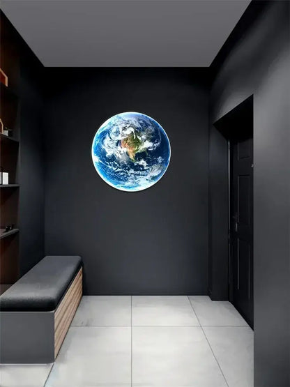 Planet LED Wall Art Light | Modern Interior Home Lighting