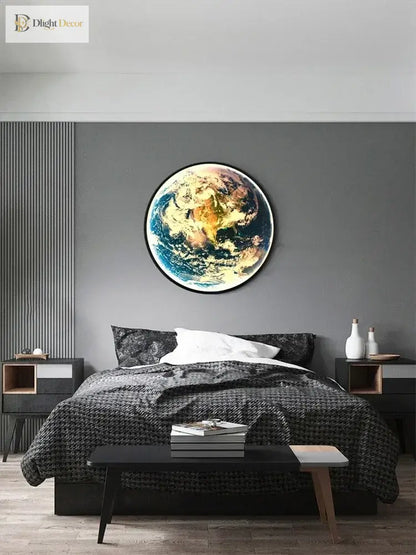 Planet LED Wall Art Light | Modern Interior Home Lighting