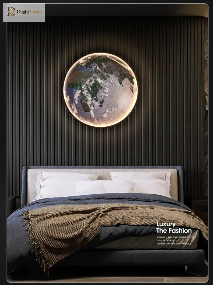 Planet LED Wall Art Light | Modern Interior Home Lighting