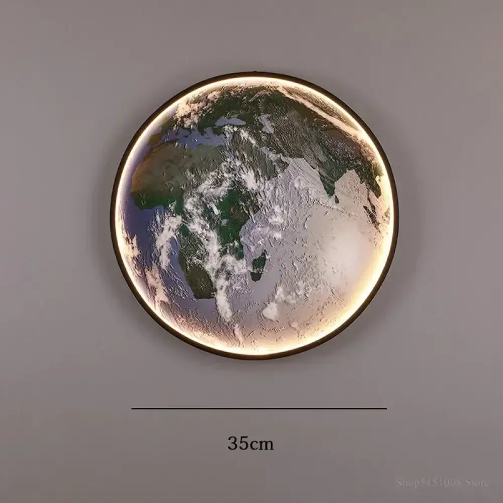 Planet LED Wall Art Light | Modern Interior Home Lighting
