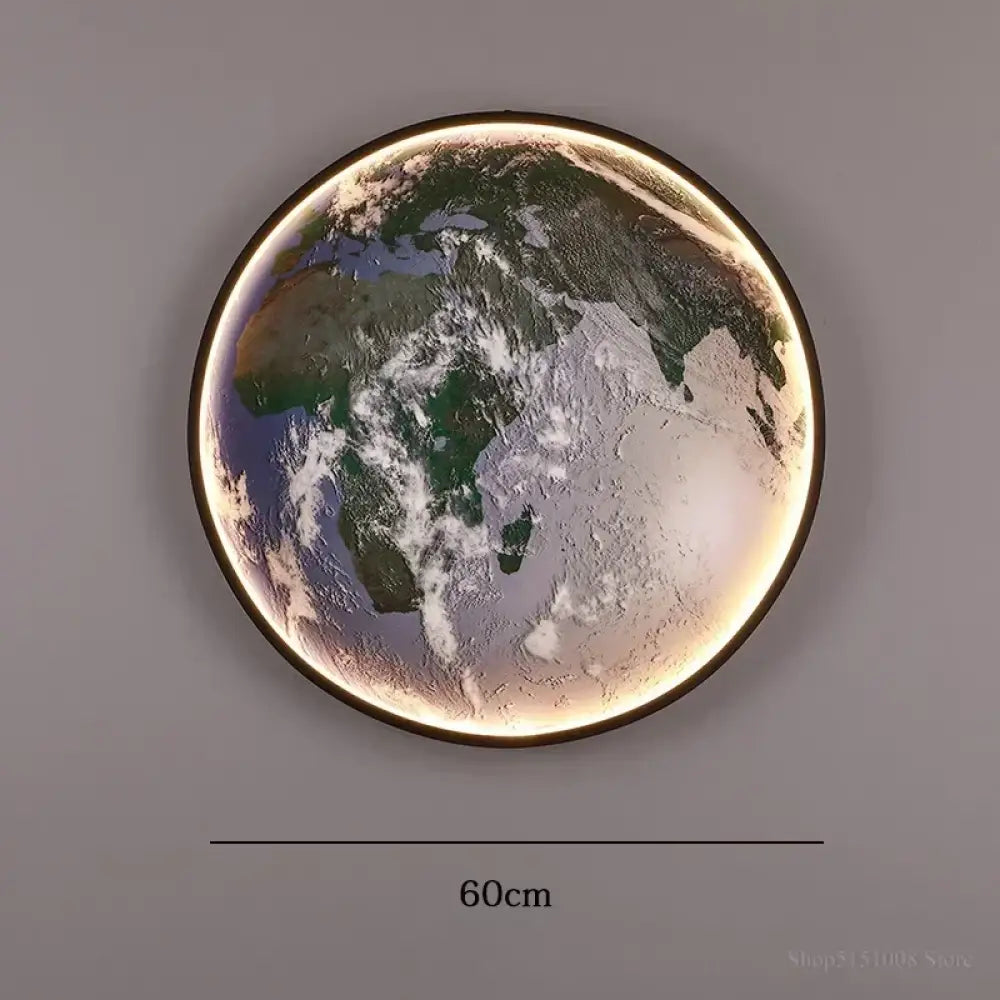 Planet LED Wall Art Light | Modern Interior Home Lighting