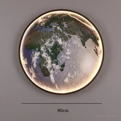 Planet LED Wall Art Light | Modern Interior Home Lighting