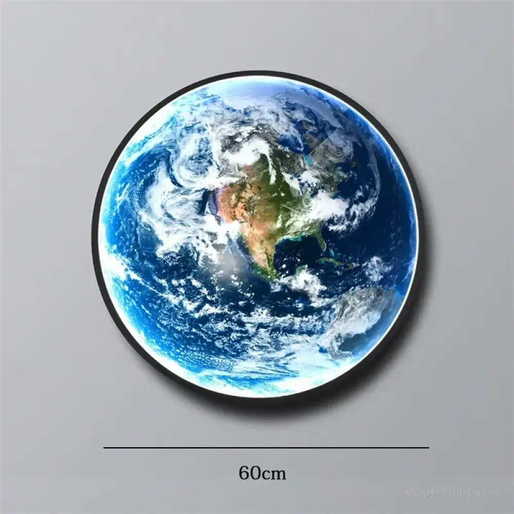 Planet LED Wall Art Light | Modern Interior Home Lighting
