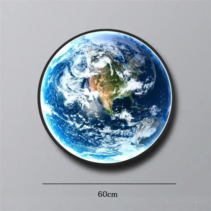 Planet LED Wall Art Light | Modern Interior Home Lighting