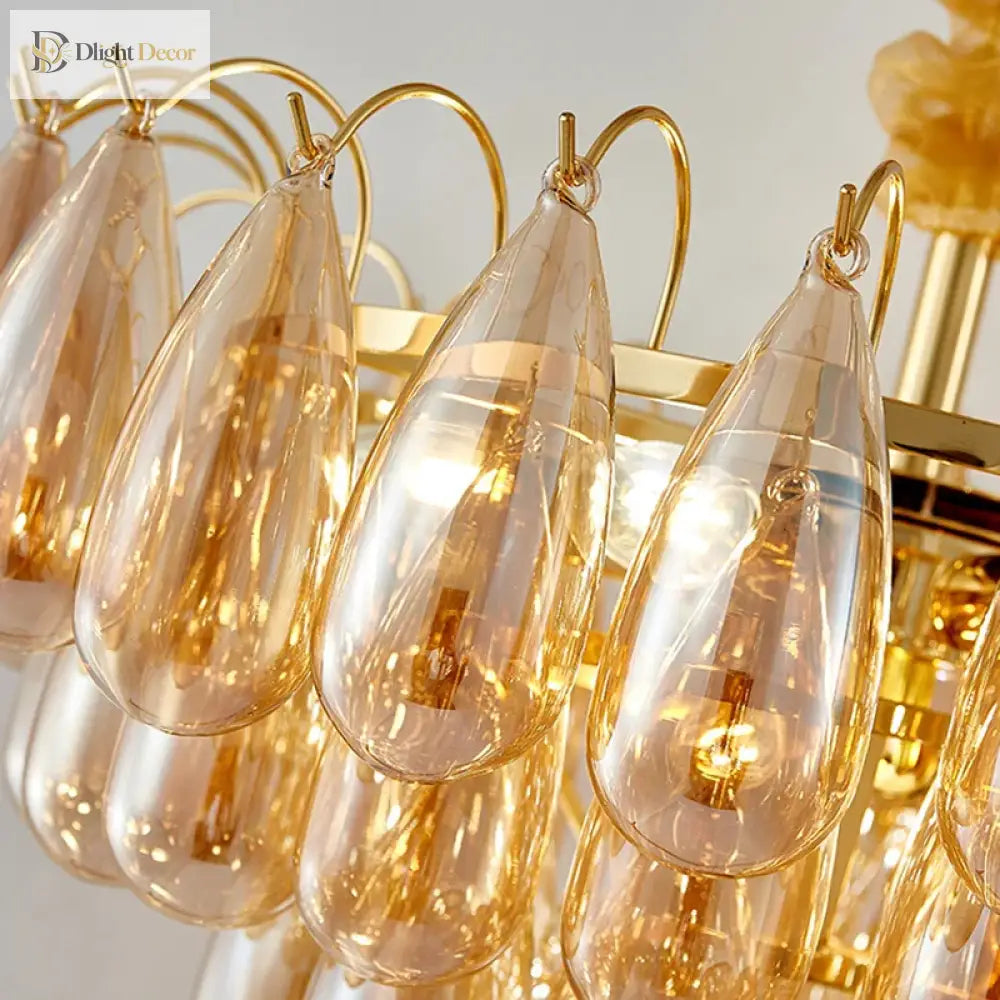 Postmodern LED Chandelier | Modern Dining Room Lighting