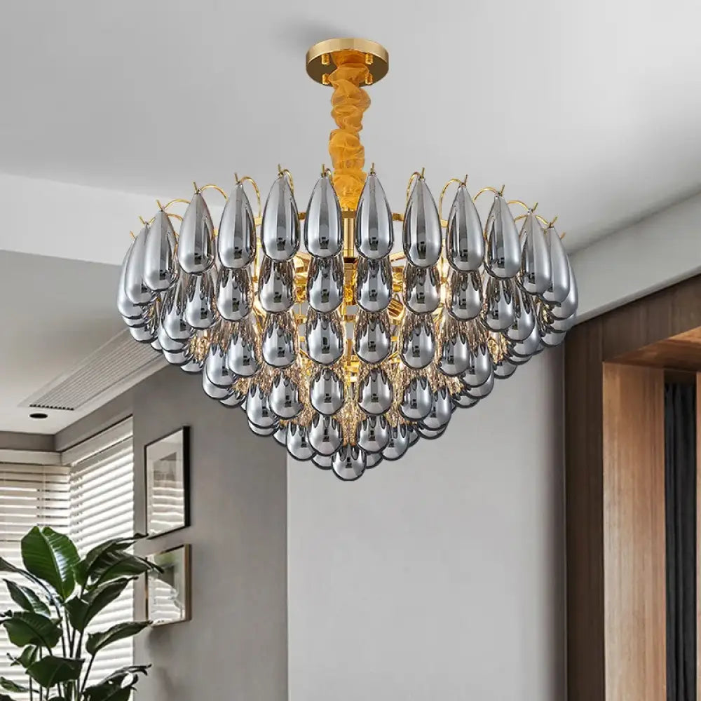 Postmodern LED Chandelier | Modern Dining Room Lighting