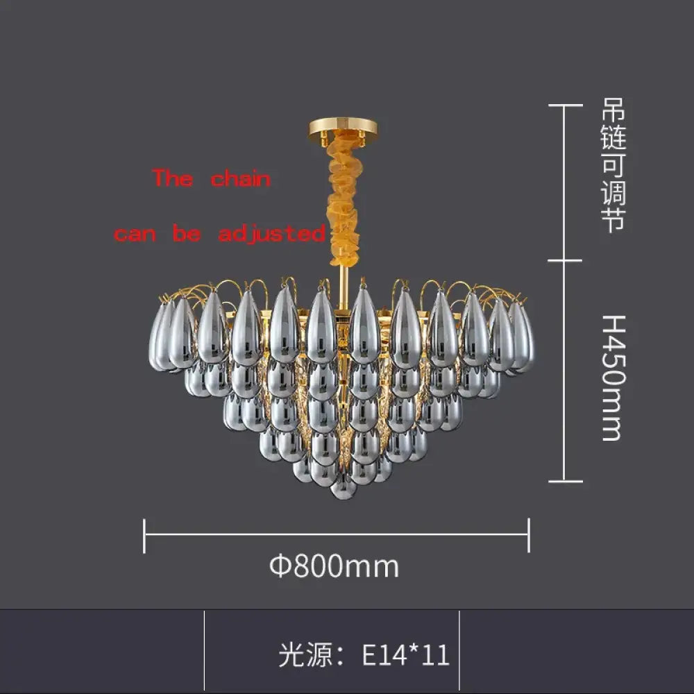 Postmodern LED Chandelier | Modern Dining Room Lighting