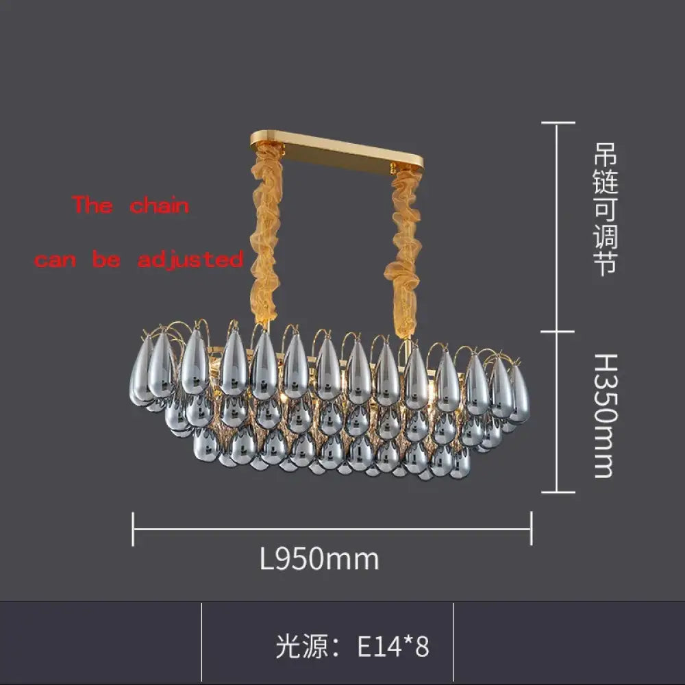 Postmodern LED Chandelier | Modern Dining Room Lighting