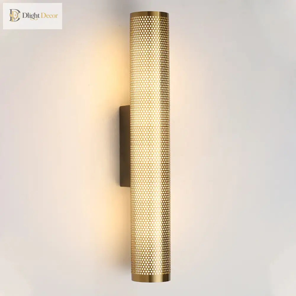 Retro Brass LED Vanity Light | Modern Bathroom Lighting
