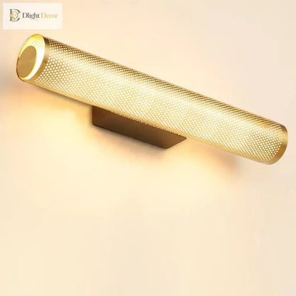 Retro Brass LED Vanity Light | Modern Bathroom Lighting