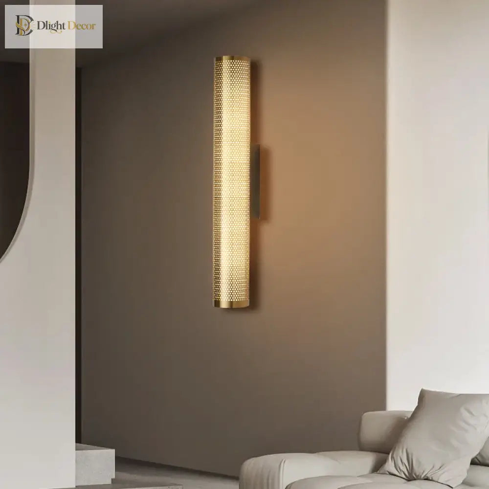 Retro Brass LED Vanity Light | Modern Bathroom Lighting
