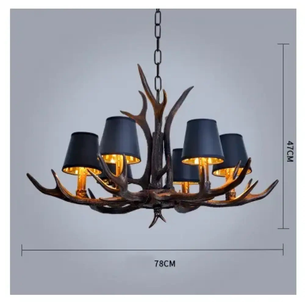 Retro Gold Chandelier | Modern Dining Room Lighting