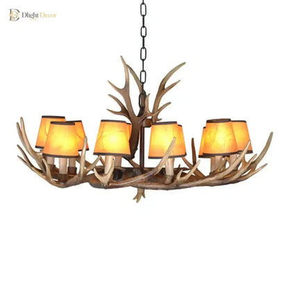 Retro Gold Chandelier | Modern Dining Room Lighting