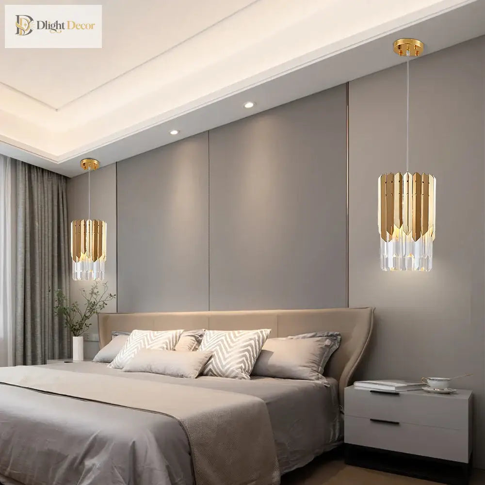 Round K9 LED Crystal Chandelier | Dining Room Lighting