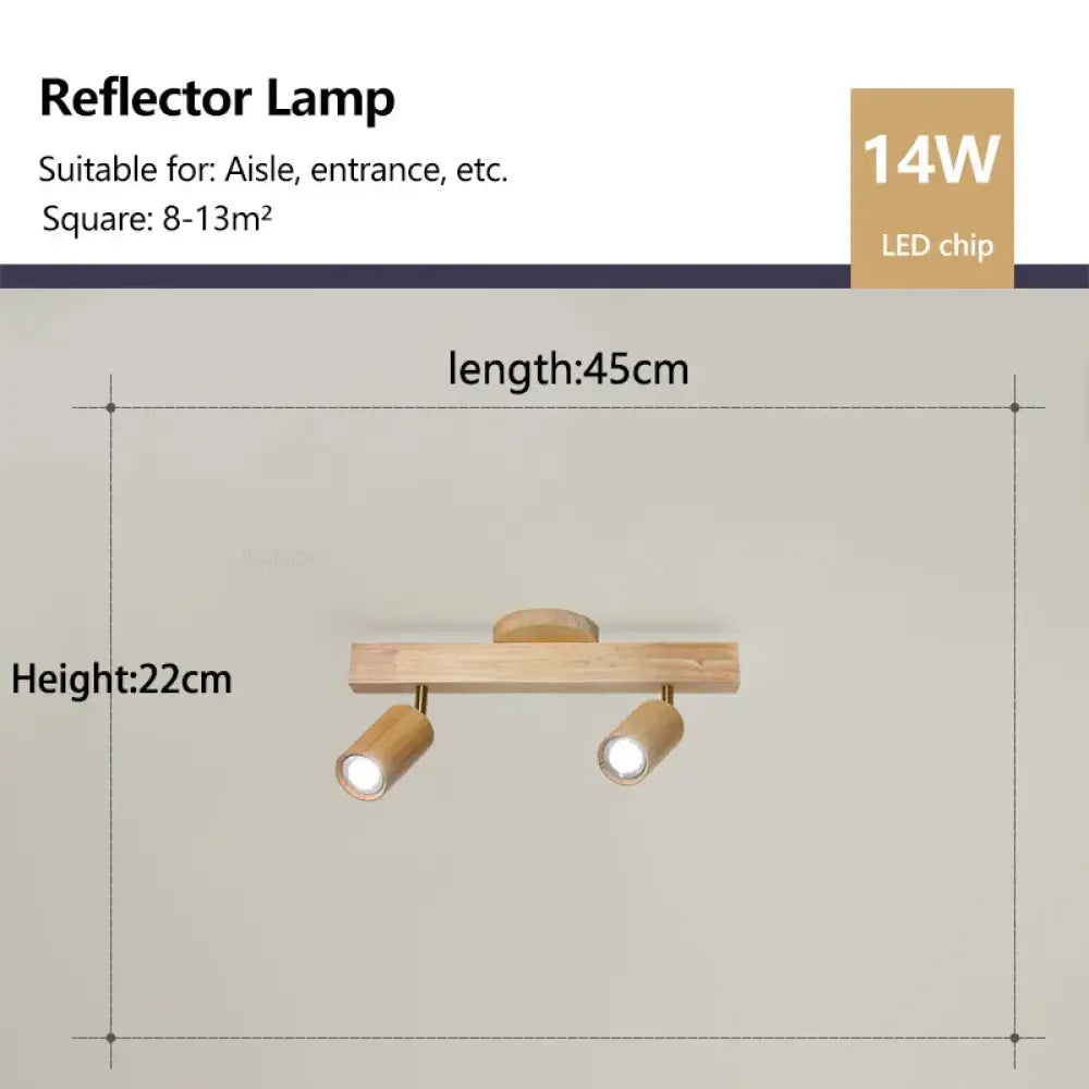 Rowan Wood LED Spotlight | Modern Interior Home Lighting