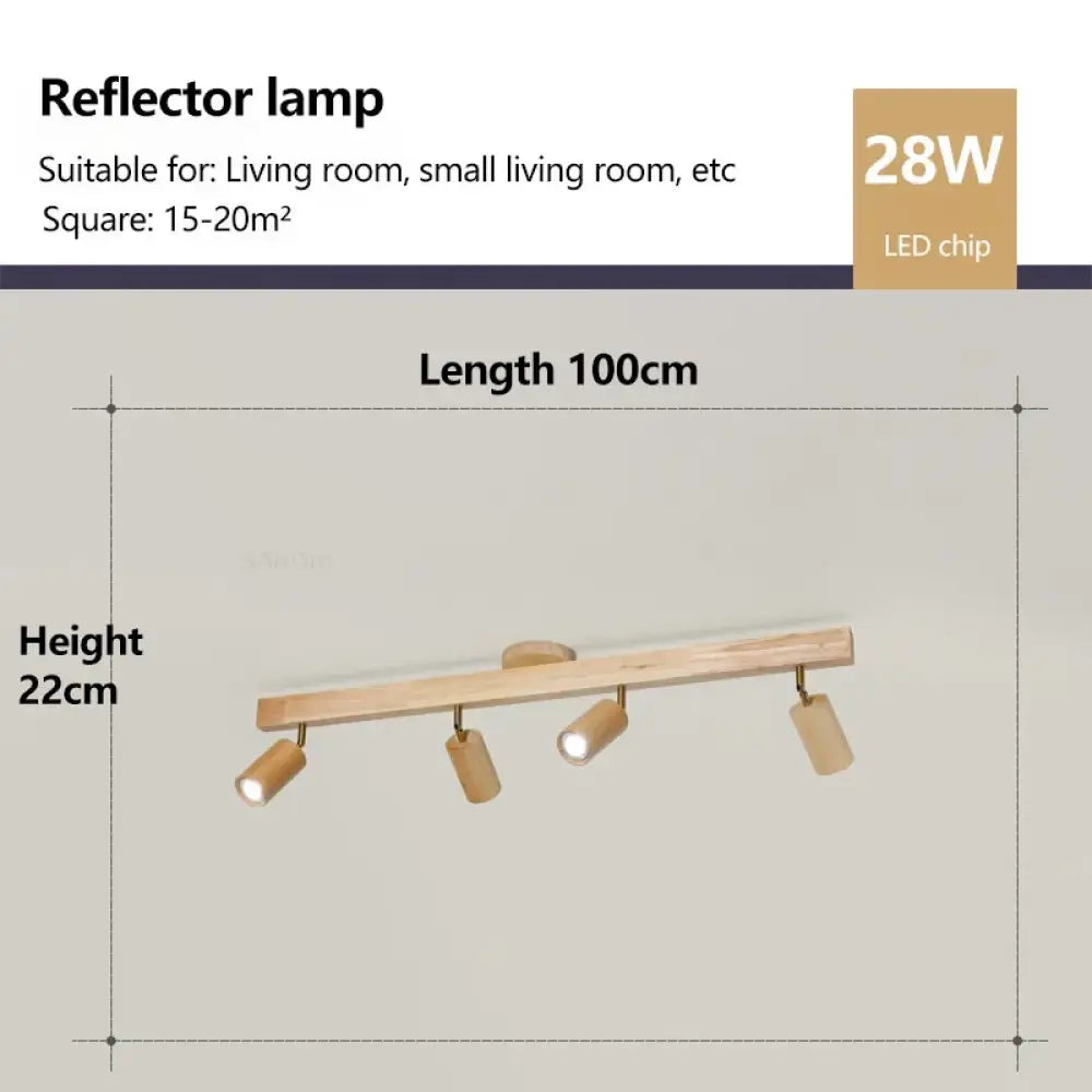Rowan Wood LED Spotlight | Modern Interior Home Lighting