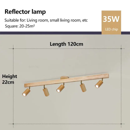 Rowan Wood LED Spotlight | Modern Interior Home Lighting