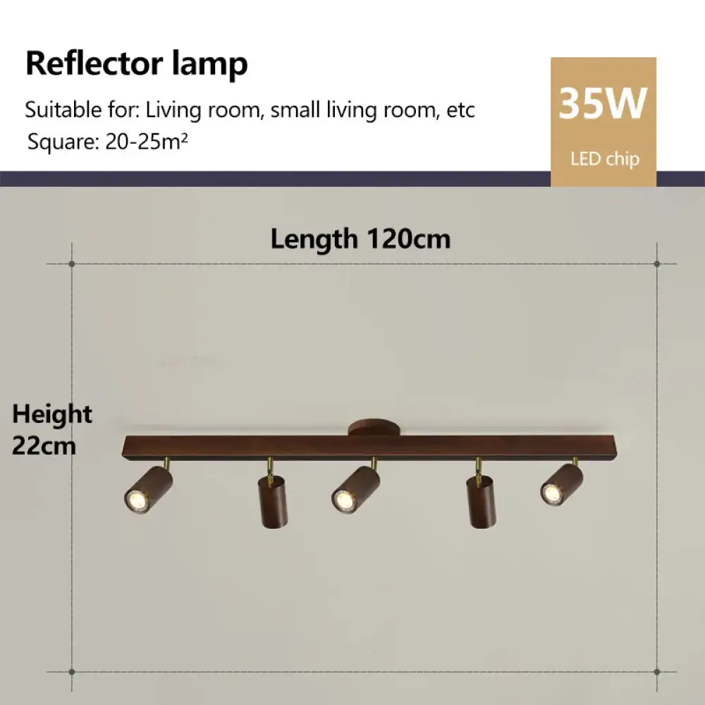 Rowan Wood LED Spotlight | Modern Interior Home Lighting