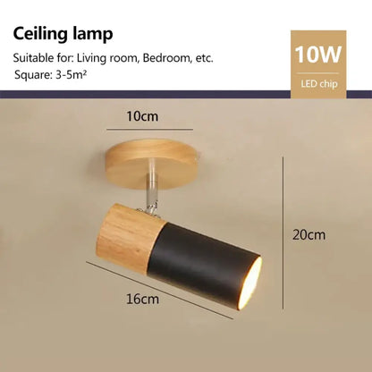 Rowan Wood LED Spotlight | Modern Interior Home Lighting