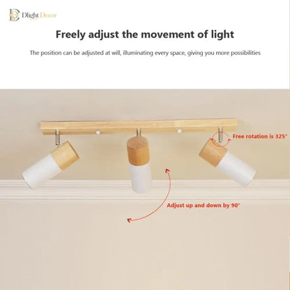 Rowan Wood LED Spotlight | Modern Interior Home Lighting