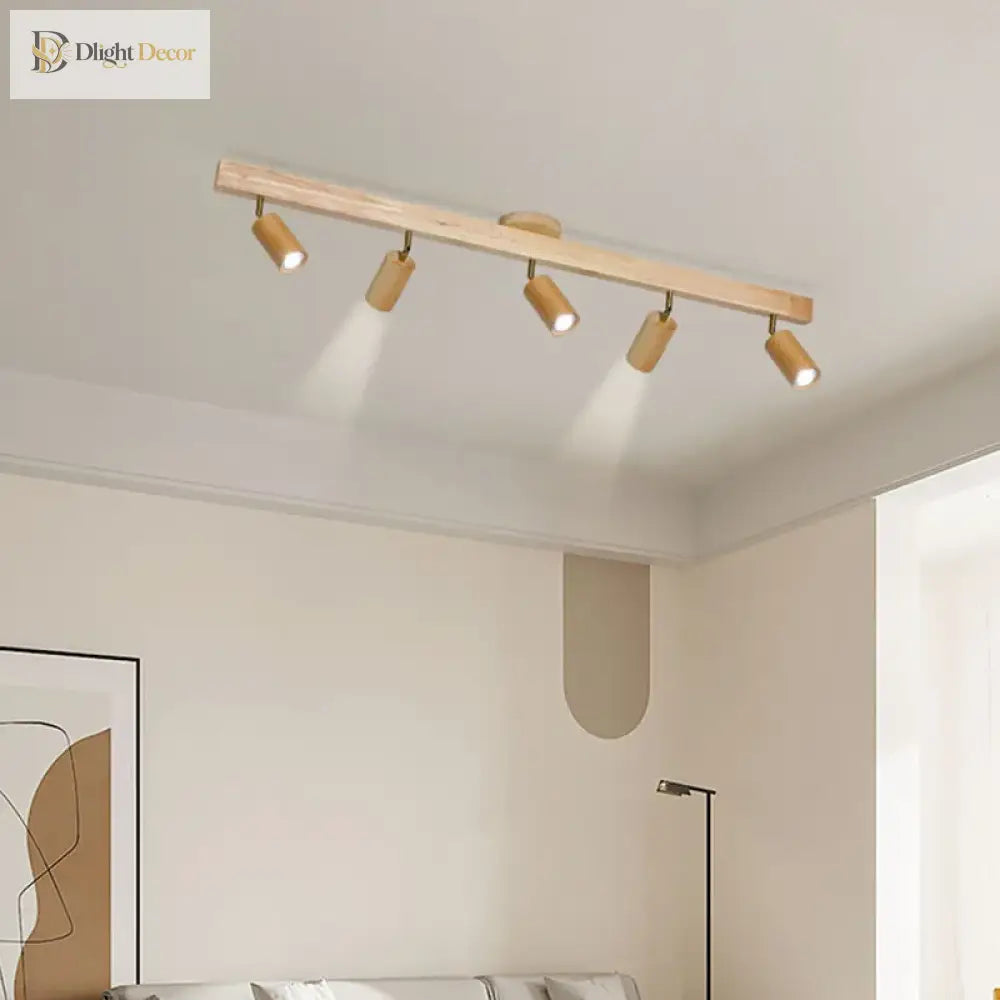 Rowan Wood LED Spotlight | Modern Interior Home Lighting