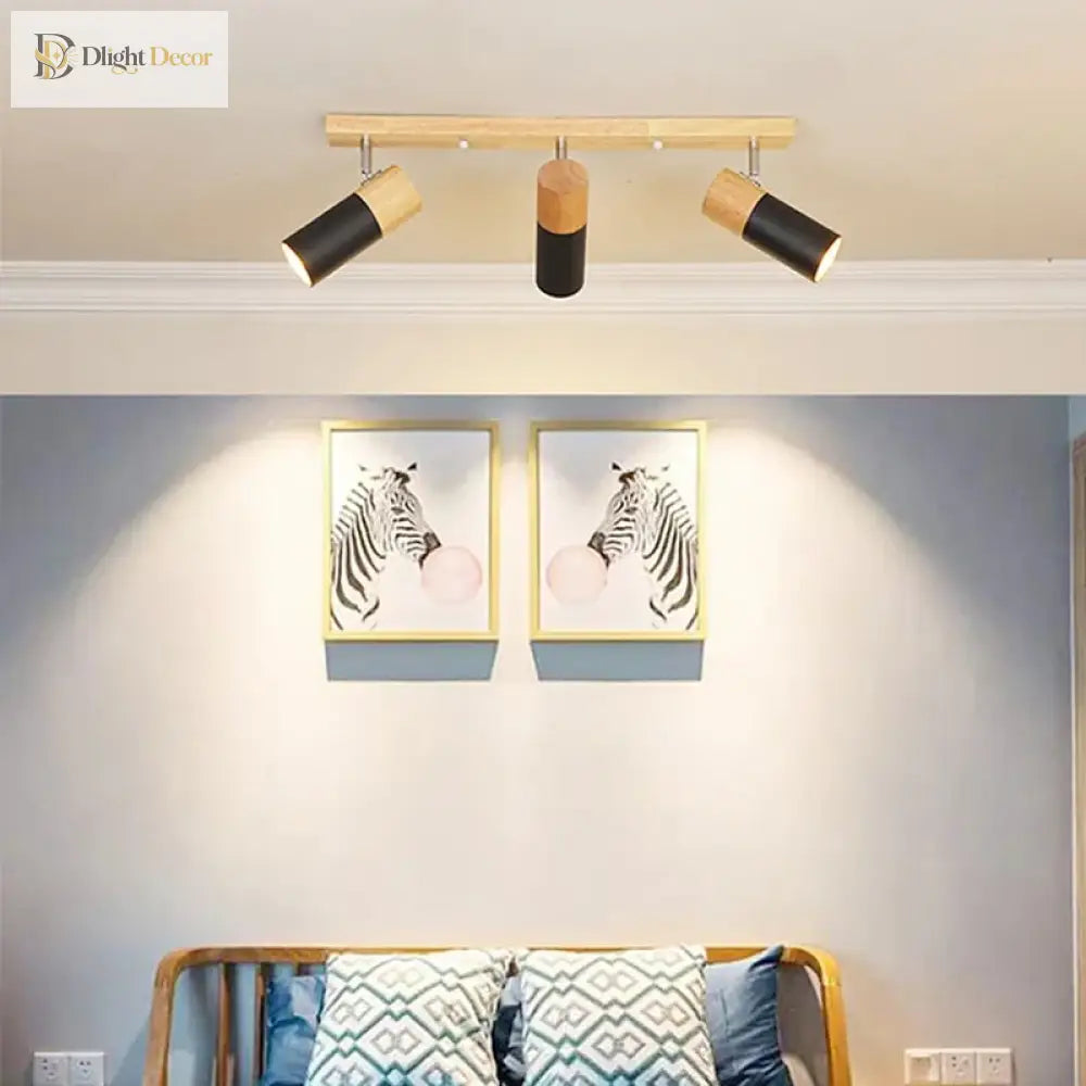 Rowan Wood LED Spotlight | Modern Interior Home Lighting
