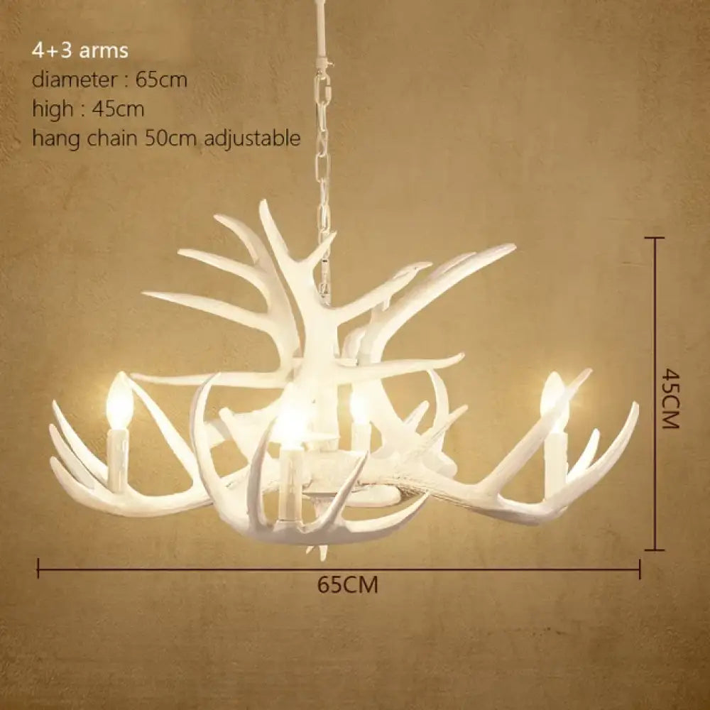 Rustic Industrial Chandelier | Hotel &amp; Villa Home Lighting