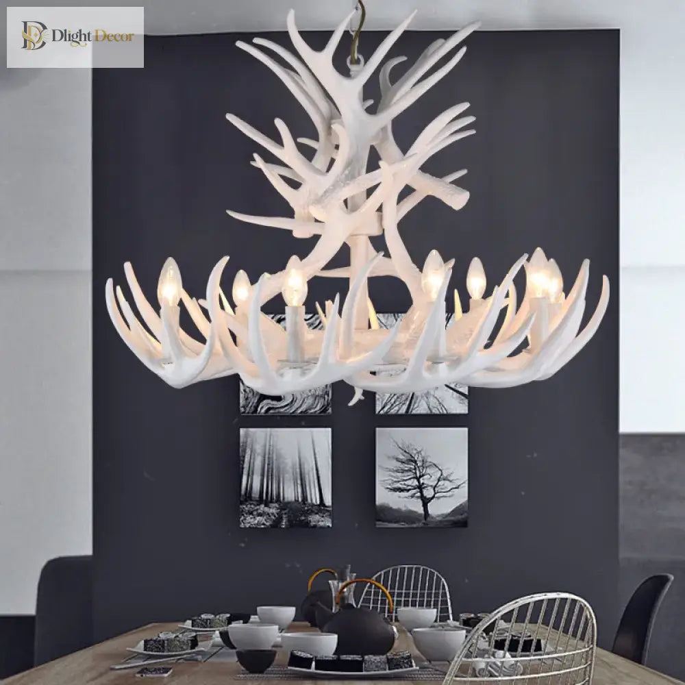 Rustic Industrial Chandelier | Hotel &amp; Villa Home Lighting