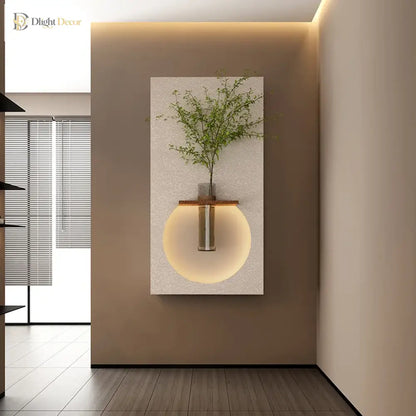 Sandstone LED Wall Art Light | Hallway &amp; Entry Lighting