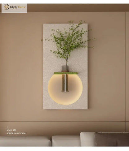 Sandstone LED Wall Art Light | Hallway &amp; Entry Lighting