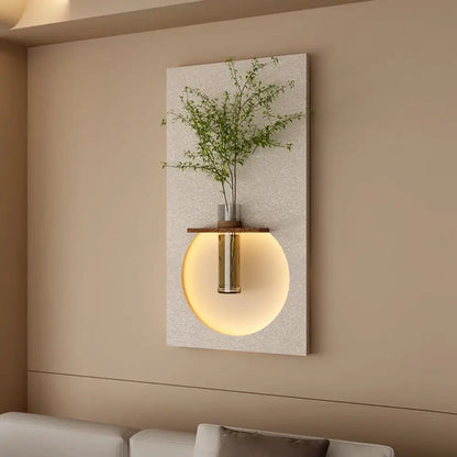 Sandstone LED Wall Art Light | Hallway &amp; Entry Lighting