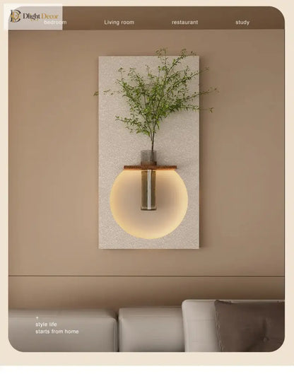 Sandstone LED Wall Art Light | Hallway &amp; Entry Lighting