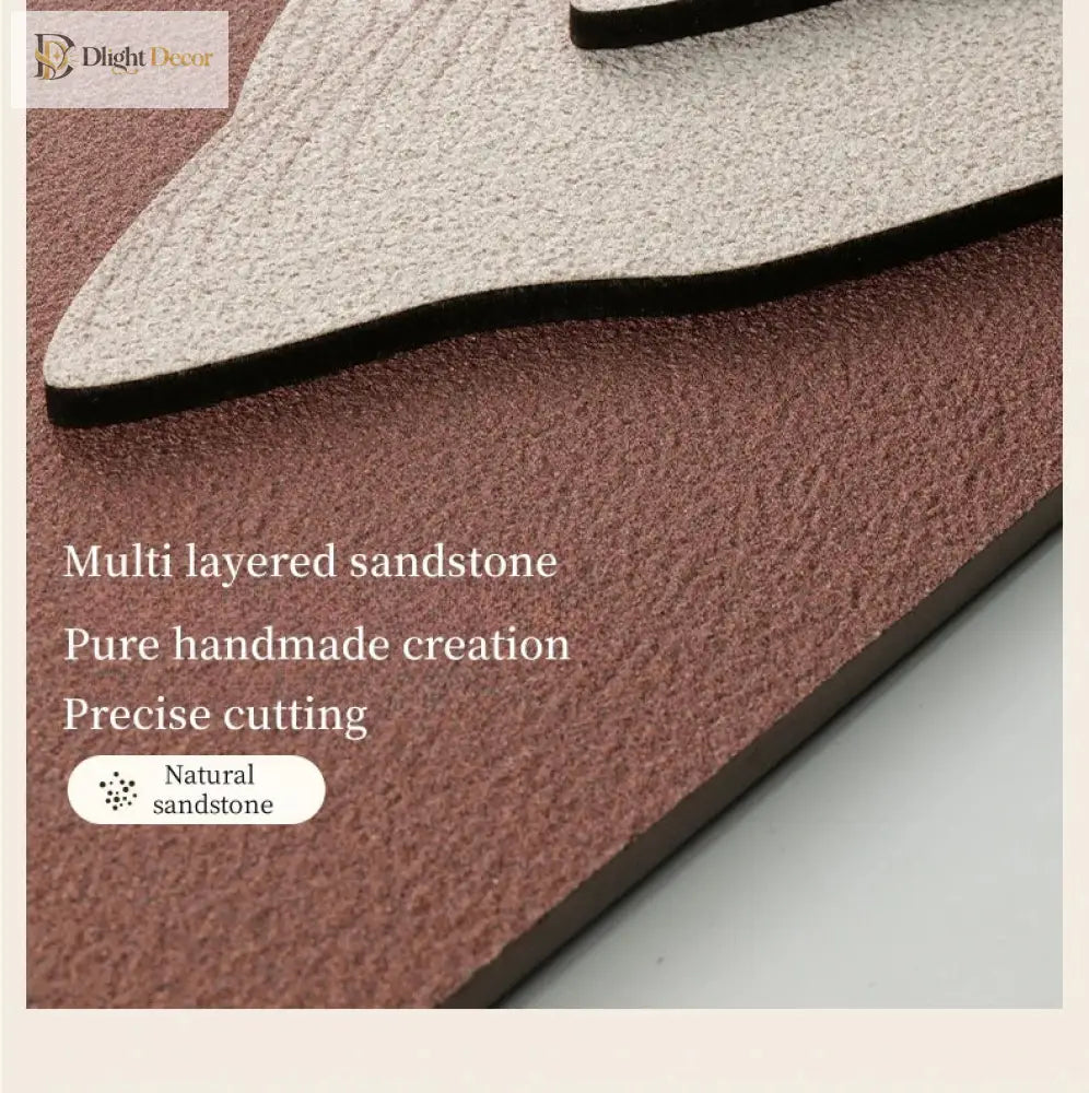 Sandstone LED Wall Art Light | Hallway &amp; Entry Lighting
