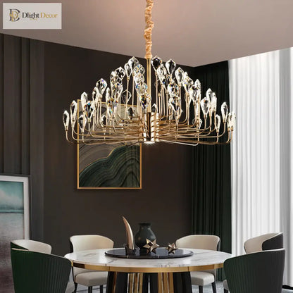 Serena LED Modern Chandelier | Dining Room Home Lighting