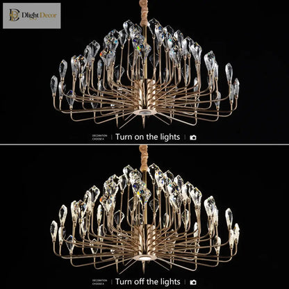 Serena LED Modern Chandelier | Dining Room Home Lighting