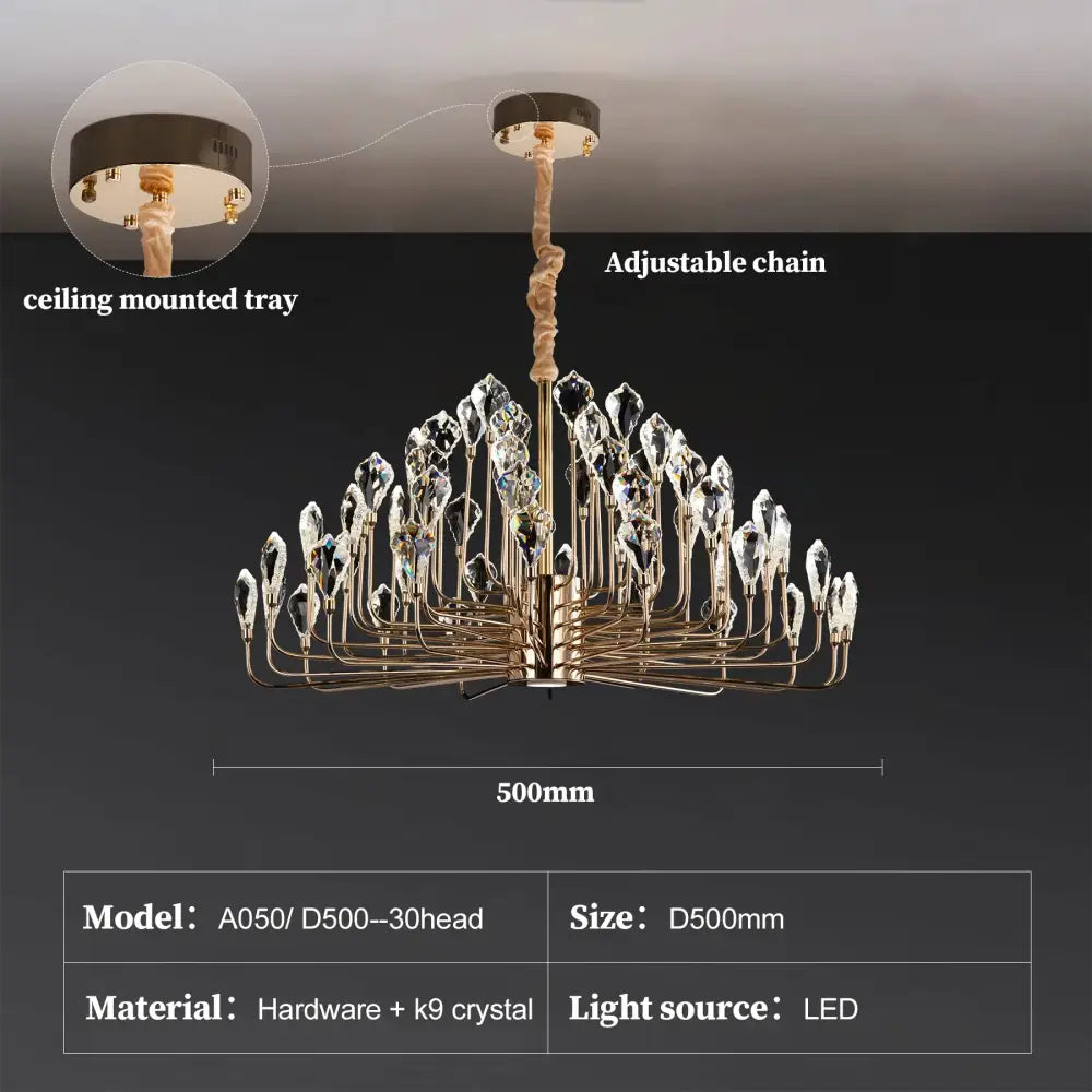 Serena LED Modern Chandelier | Dining Room Home Lighting