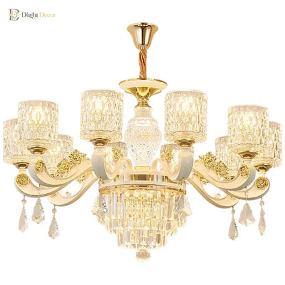 Signature Crystal Chandelier | Dining Room Lighting