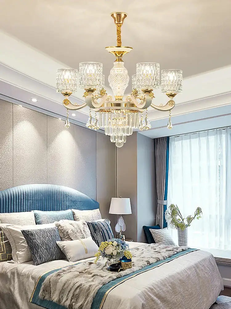 Signature Crystal Chandelier | Dining Room Lighting