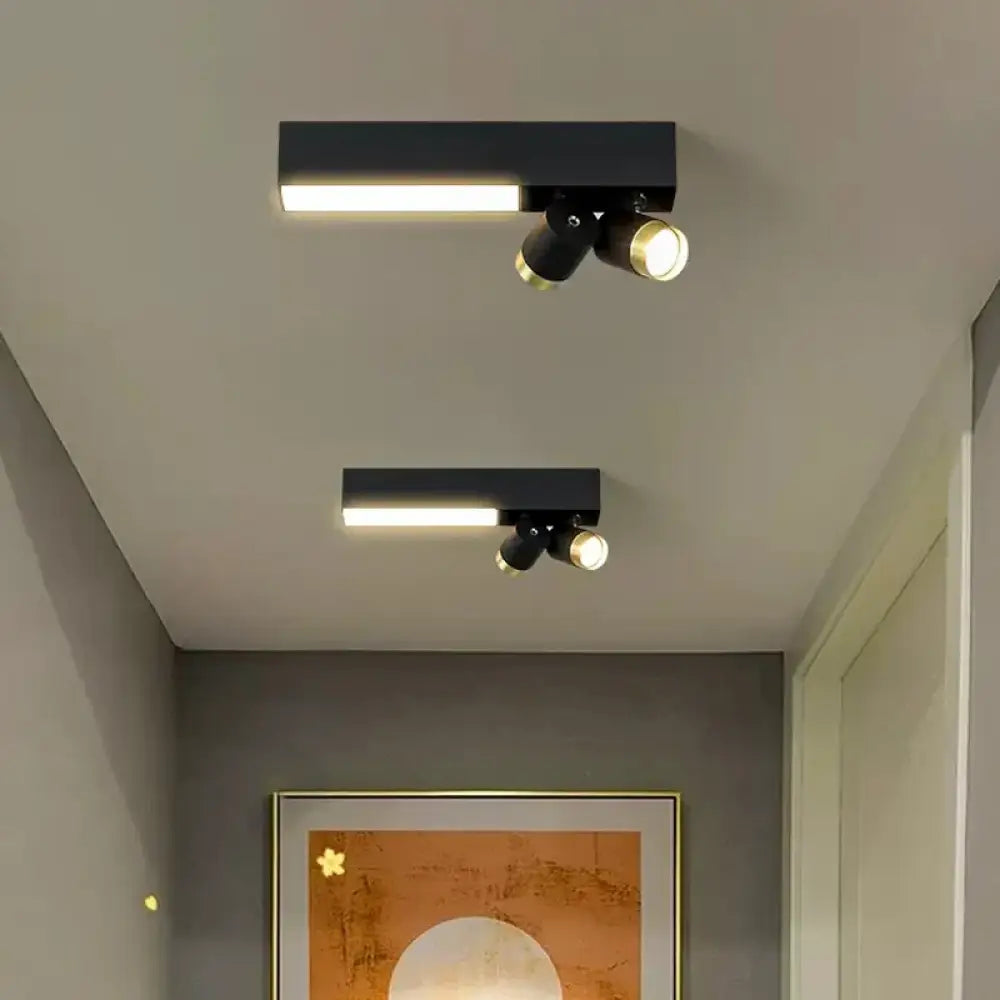 Sleek LED Ceiling Light | Modern Dining Room Lighting