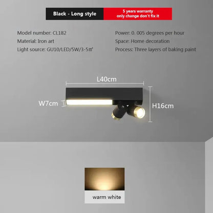 Sleek LED Ceiling Light | Modern Dining Room Lighting