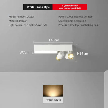 Sleek LED Ceiling Light | Modern Dining Room Lighting