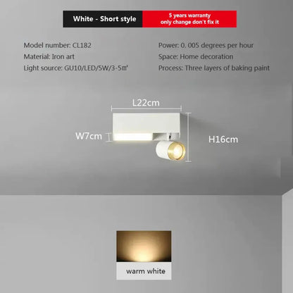 Sleek LED Ceiling Light | Modern Dining Room Lighting