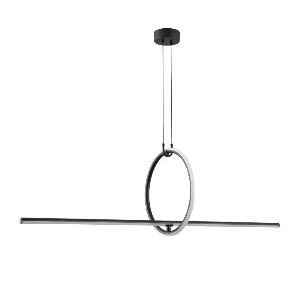 Sleek LED Modern Pendant Light | Modern Bedroom Lighting