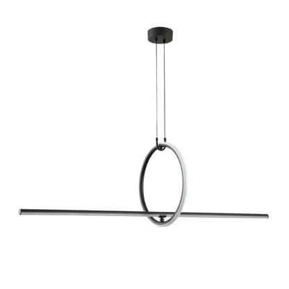Sleek LED Modern Pendant Light | Modern Bedroom Lighting
